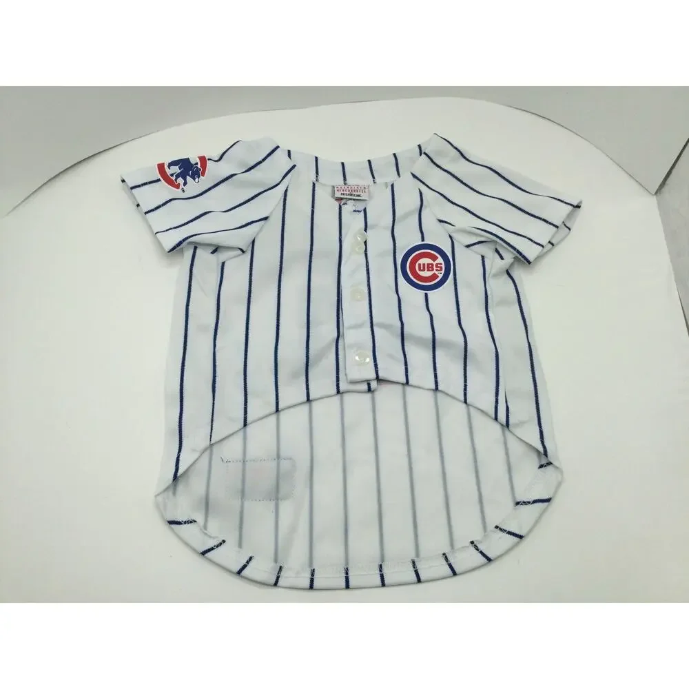 MLB Chicago Cubs Dog Shirts lot of 2 Large